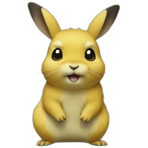 Pika hi emoji