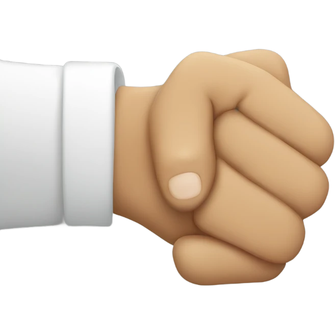 Fist bump emoji