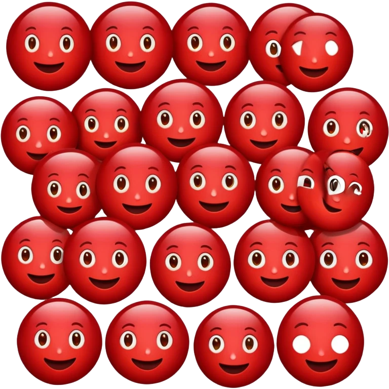 Cute dark red emojis emoji