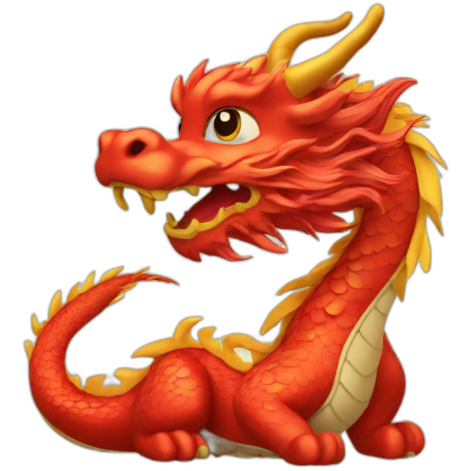 Chinese new year-dragon emoji