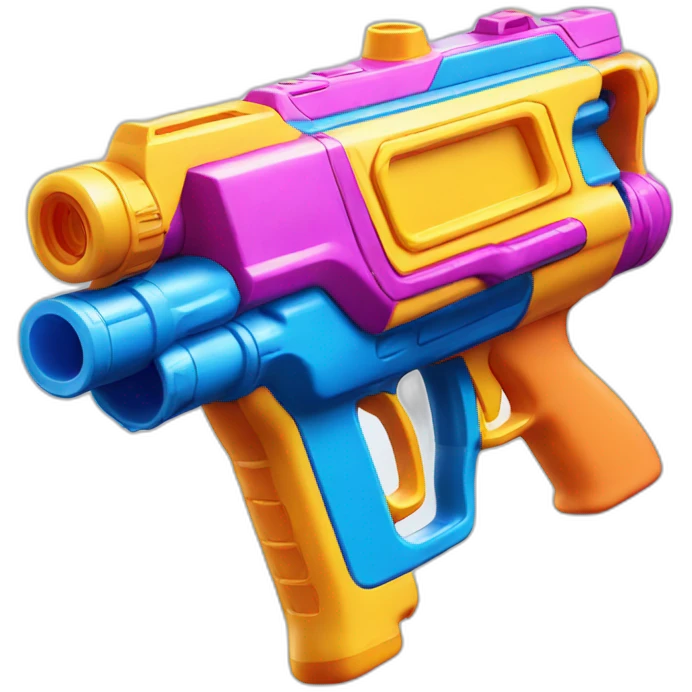 Super soaker gun emoji