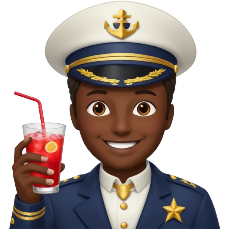Capitão do bloco de carnaval emoji