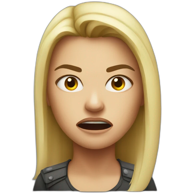 Tanja angry emoji