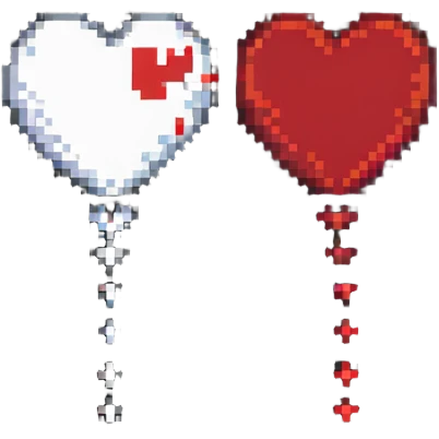 two hearts side by side emoji