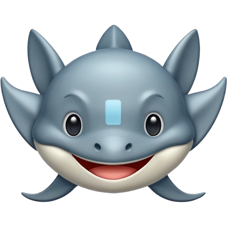 Stingray cute emoji