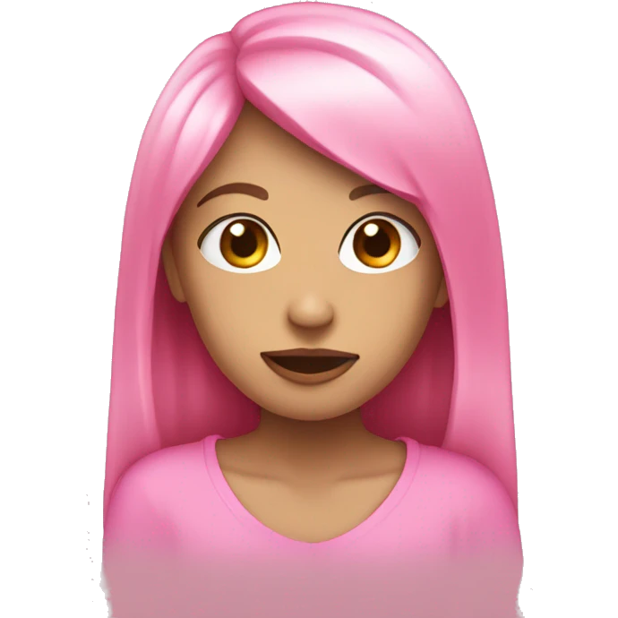 pink heard emoji