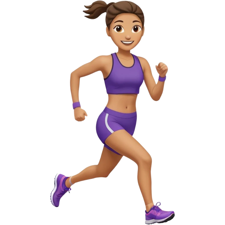 woman running emoji