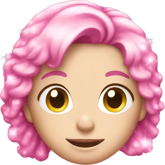 pink sparkle emoji emoji