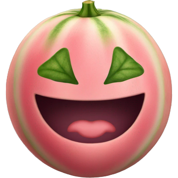 melone con faccia innamorata  emoji