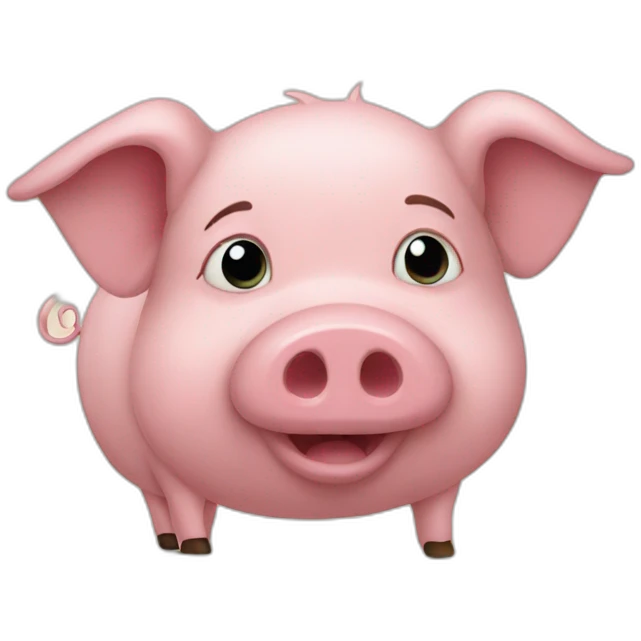 a book named pig emoji