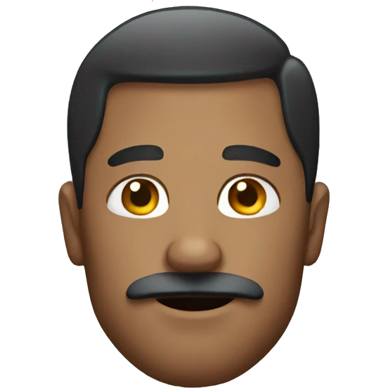 man with a small mustache  emoji
