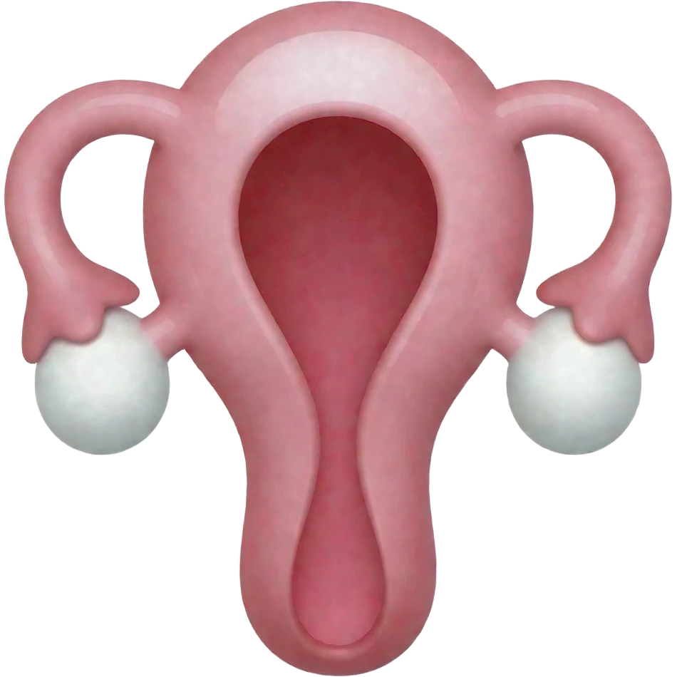 Vagina with a g spot emoji. emoji