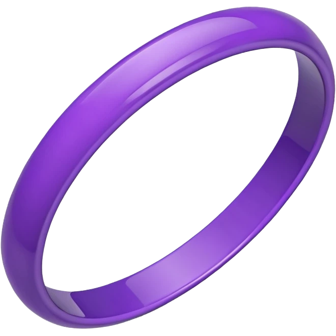 purple bangle emoji