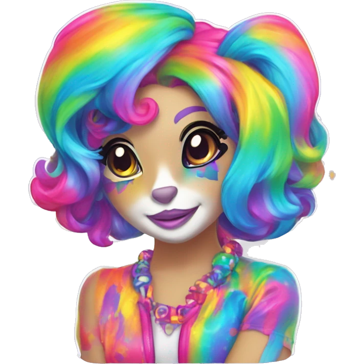 lisa frank sticker emoji