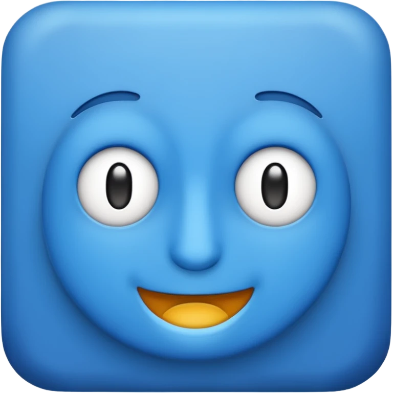 numero 1 azul emoji