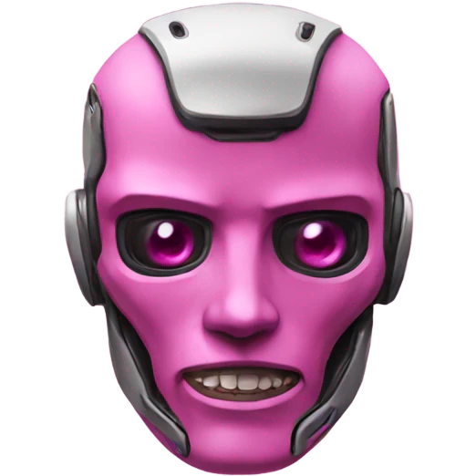 pink skynet emoji