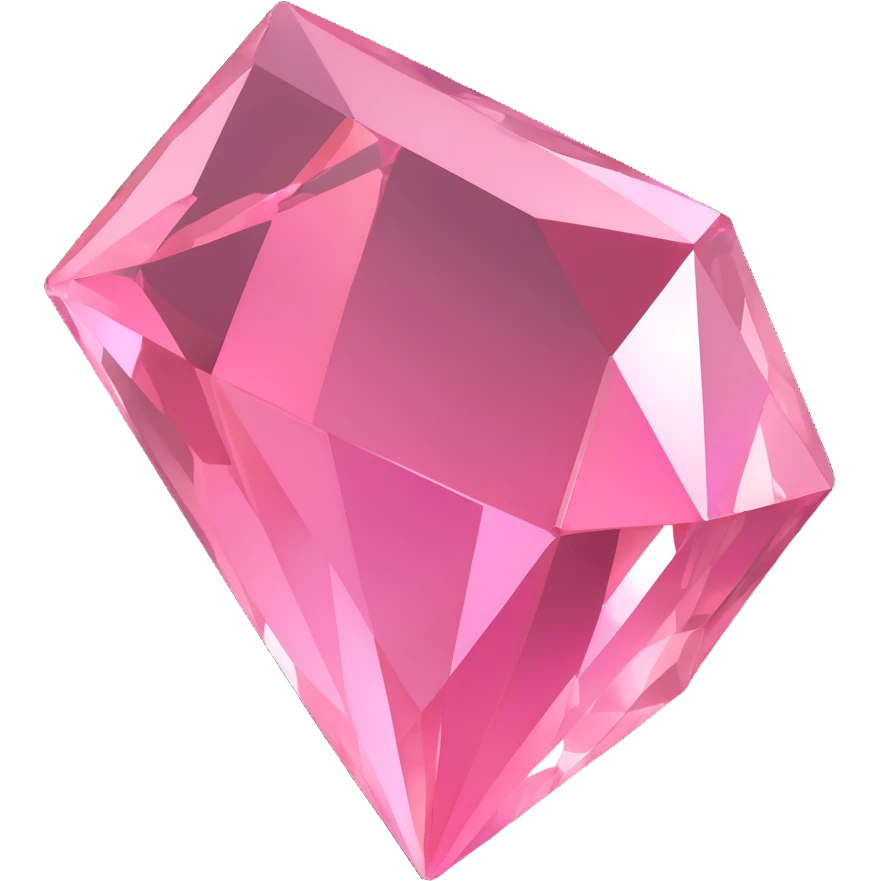 pink diamond emoji