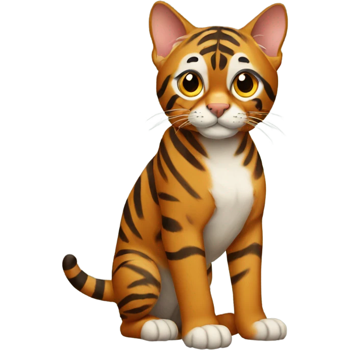 Bengal on the edge emoji