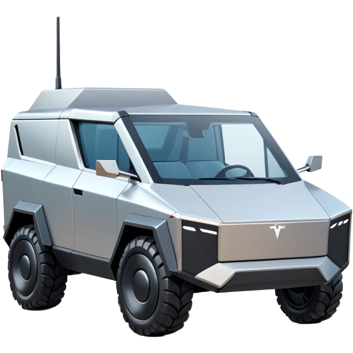 Tesla cyber trucks emoji
