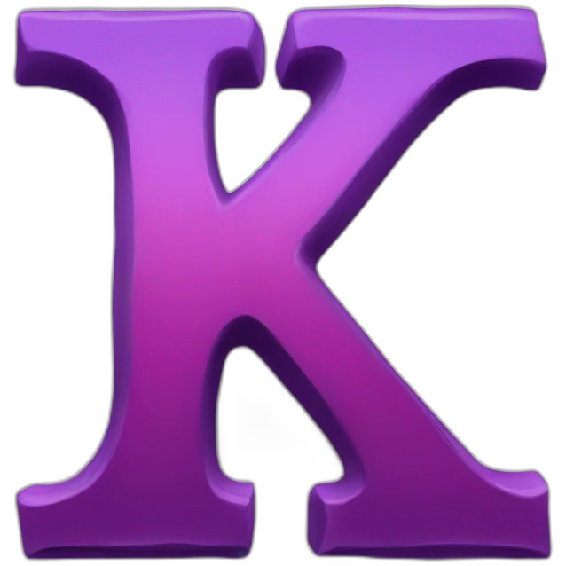 Grafity letter k emoji