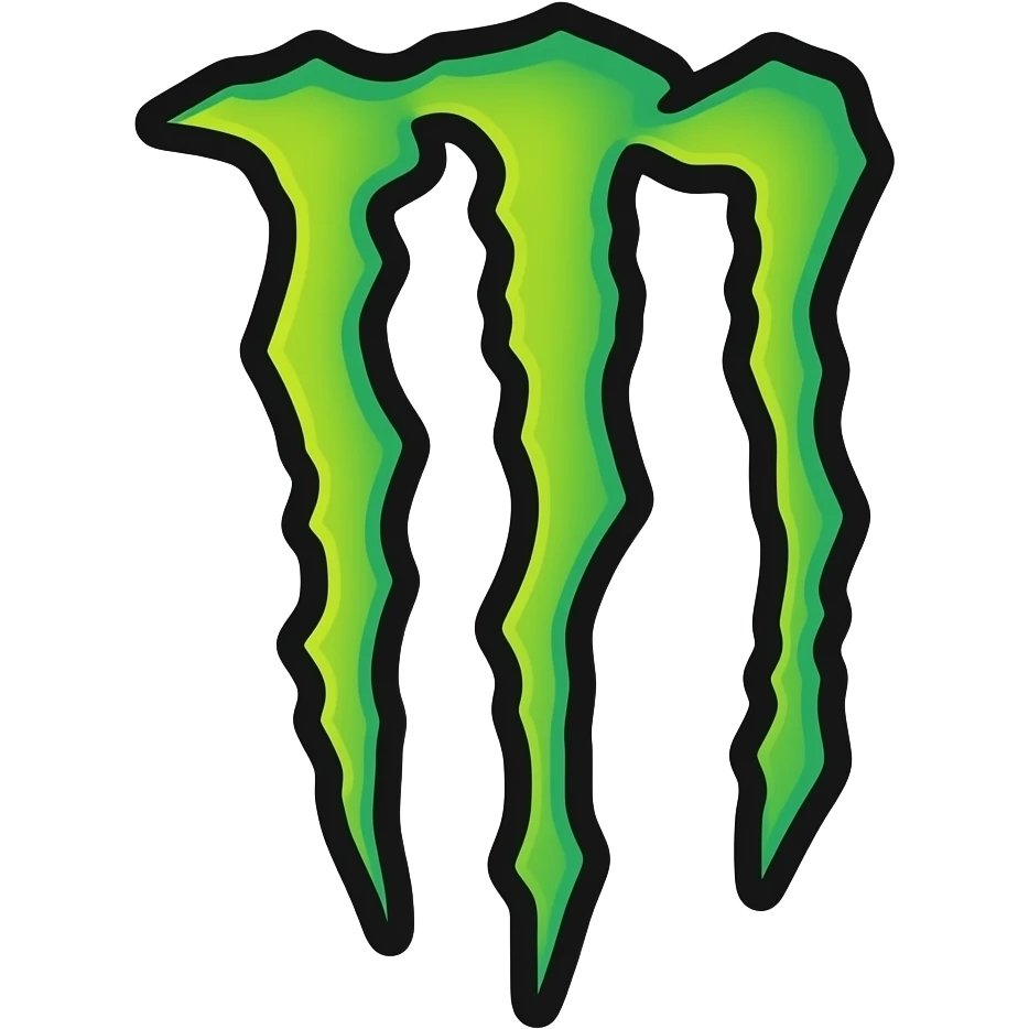 Monster energy logo transparent emoji