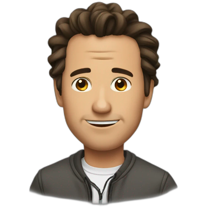 Chandler of friends emoji