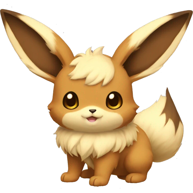  Buneary-Eevee Full body emoji