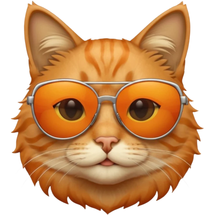 Cat wearing sunglasses emoji