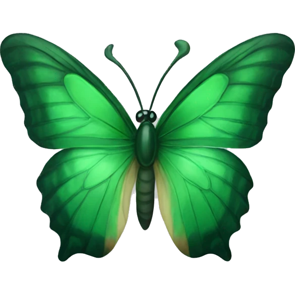 emerald butterfly emoji
