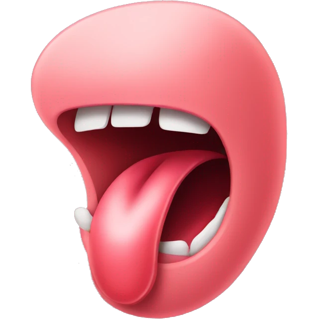 tongue with tab emoji