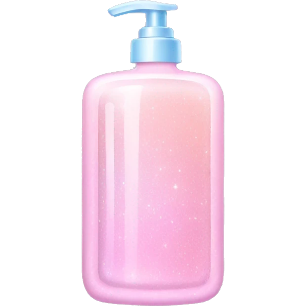 Sparkly lotion emoji