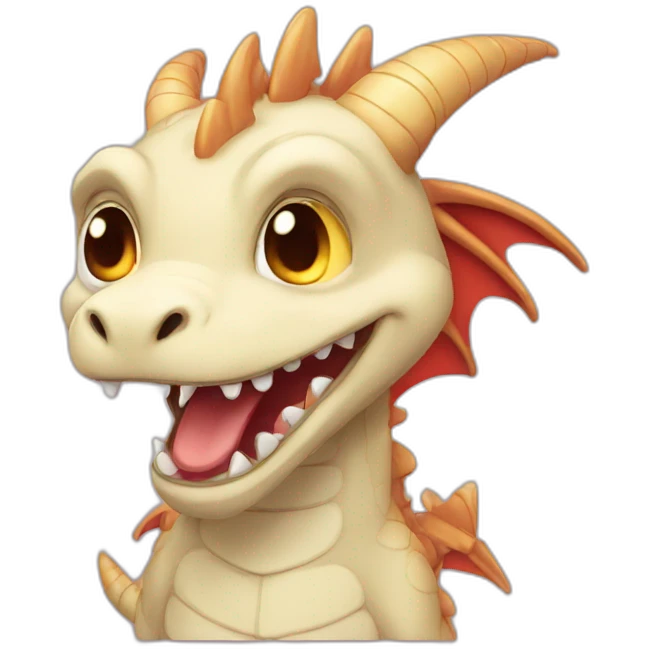 furry dragon emoji