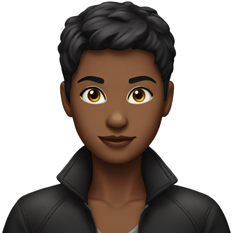 Black cat realistic short hair  emoji