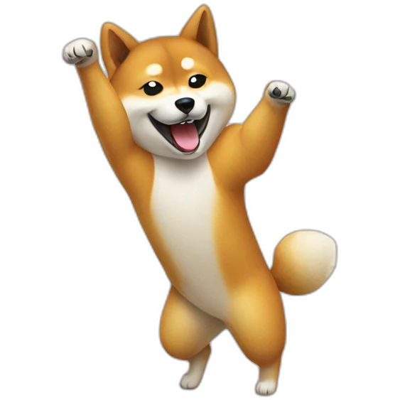 shiba inu dancing emoji