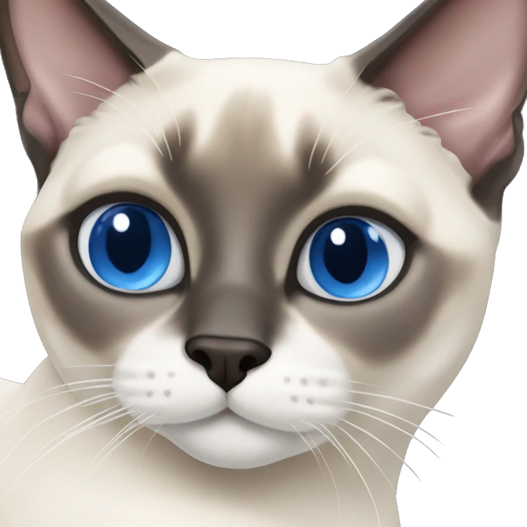 blue point snowshoe siamese cat emoji