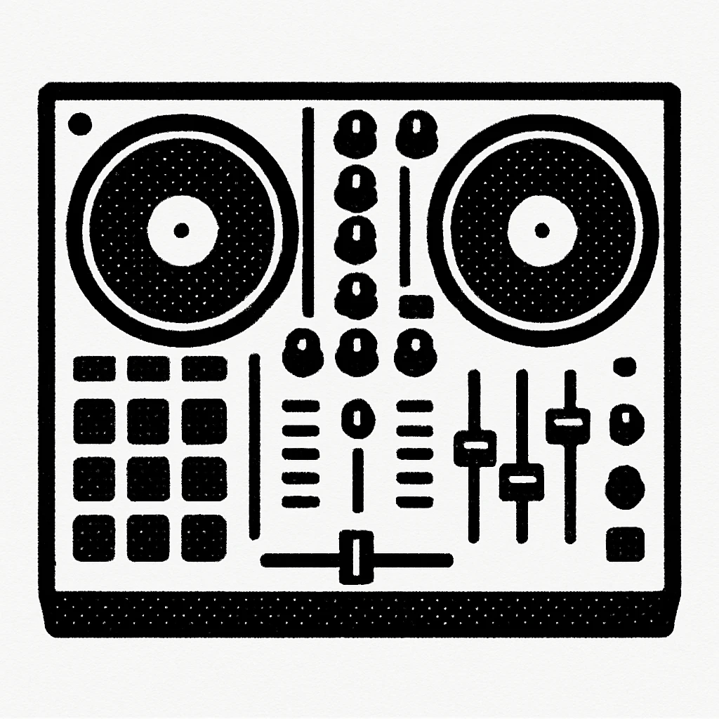 DJ mixer emoji
