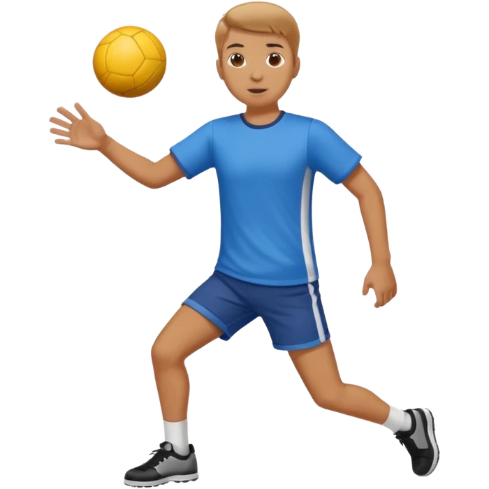 Throwing a ball. emoji