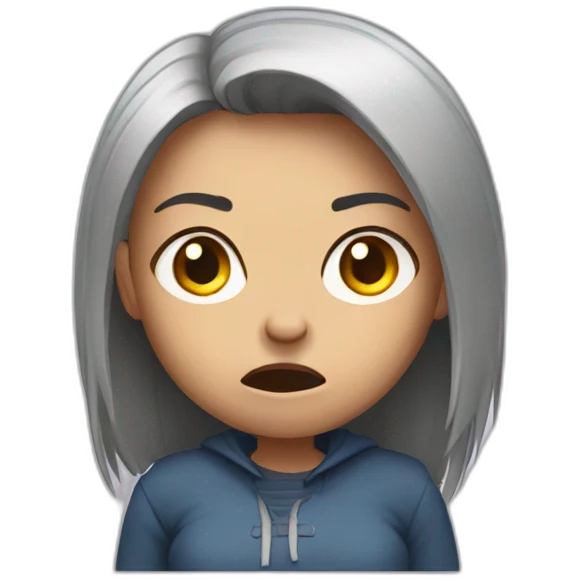 angry girlfriend emoji