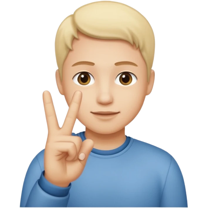 Little finger promise emoji