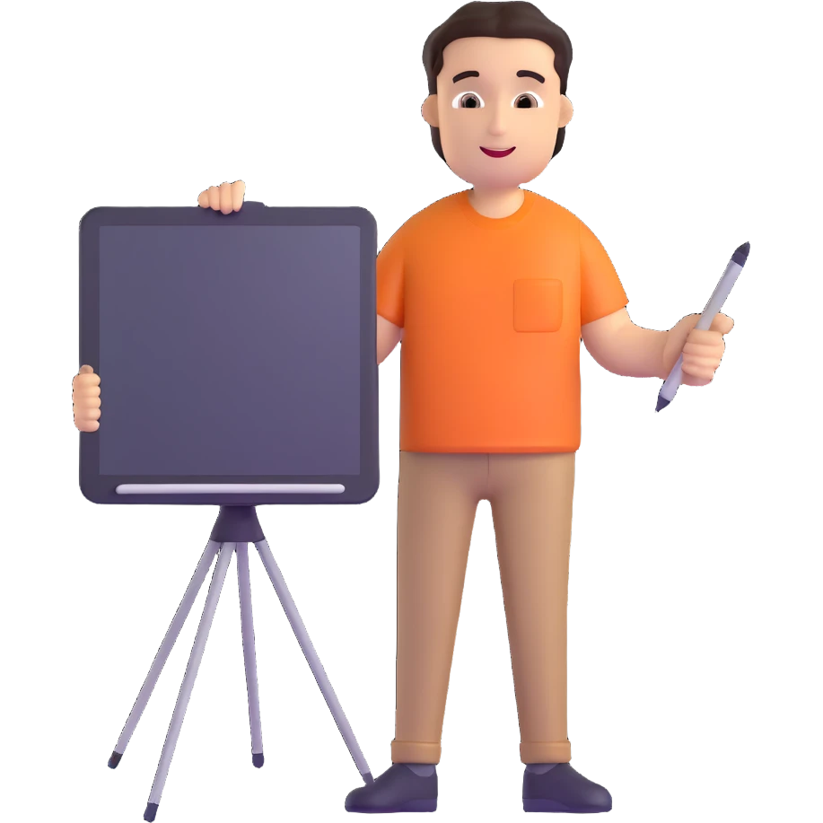 graphic designer with a graphics tablet emoji