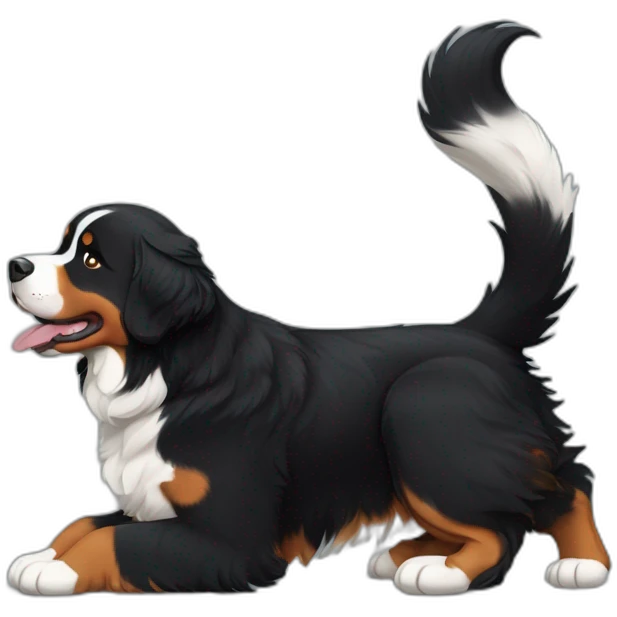 Bernese mountain dog marco odermatt emoji