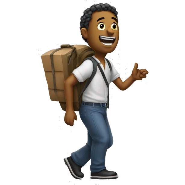 hitch hiking emoji
