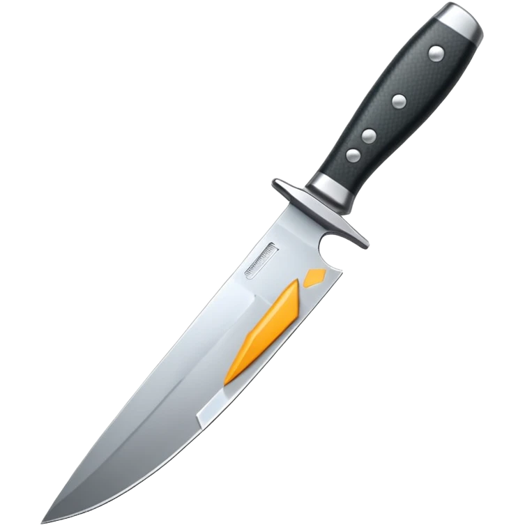 knife pointing up emoji