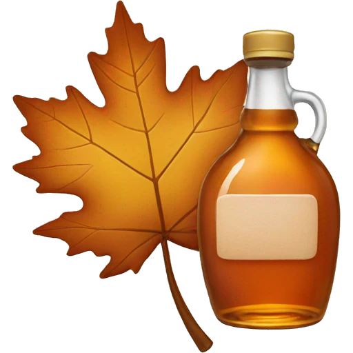 maple syrup emoji