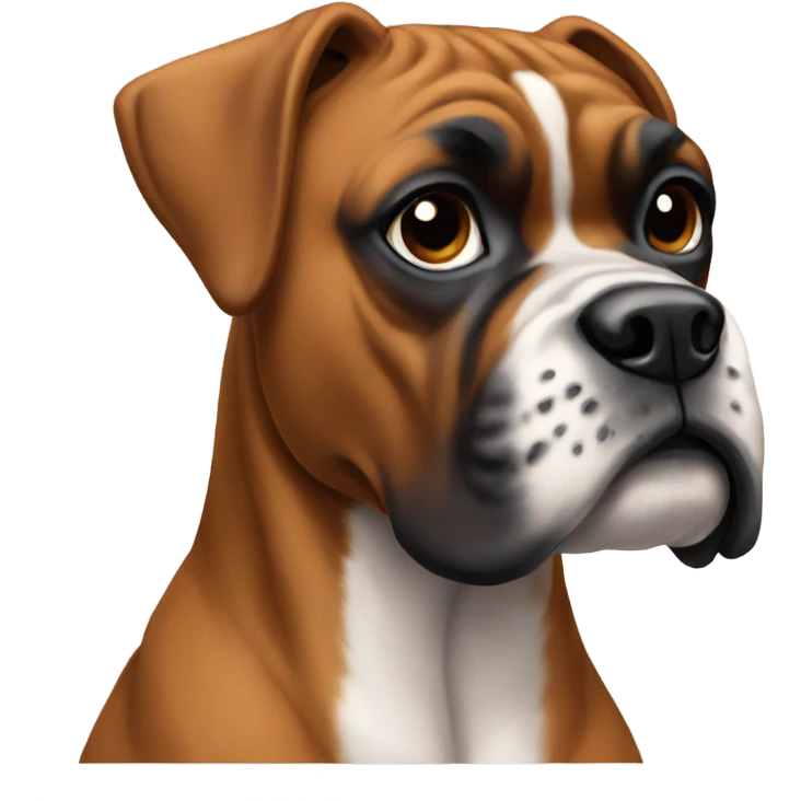 Boxer dog emoji