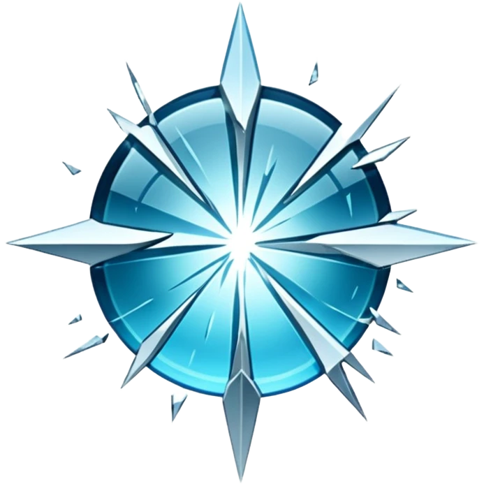 shattered glass emoji