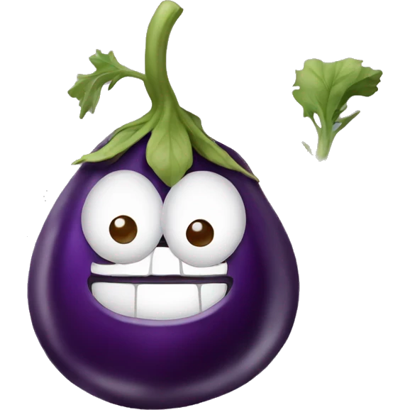 eggplant emoji