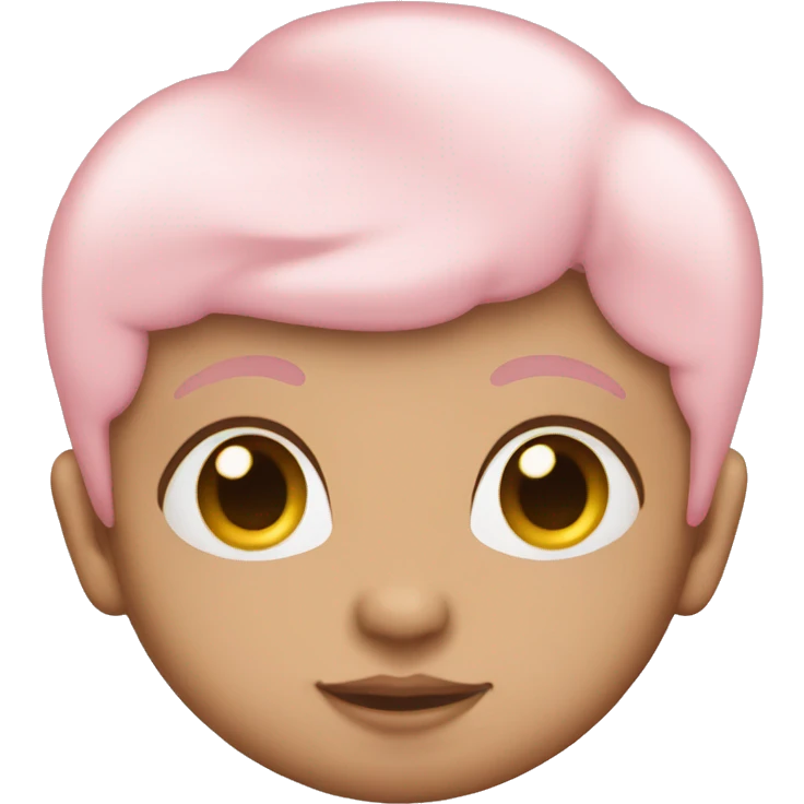 Baby pink pale heart emoji emoji