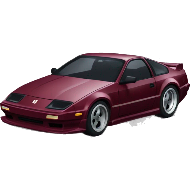 maroon 300zx drift car emoji
