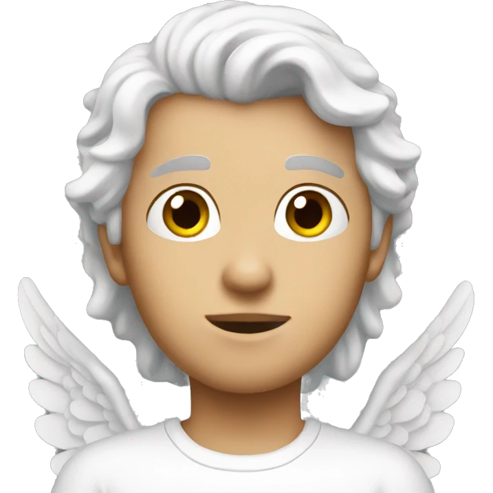 White angel emoji